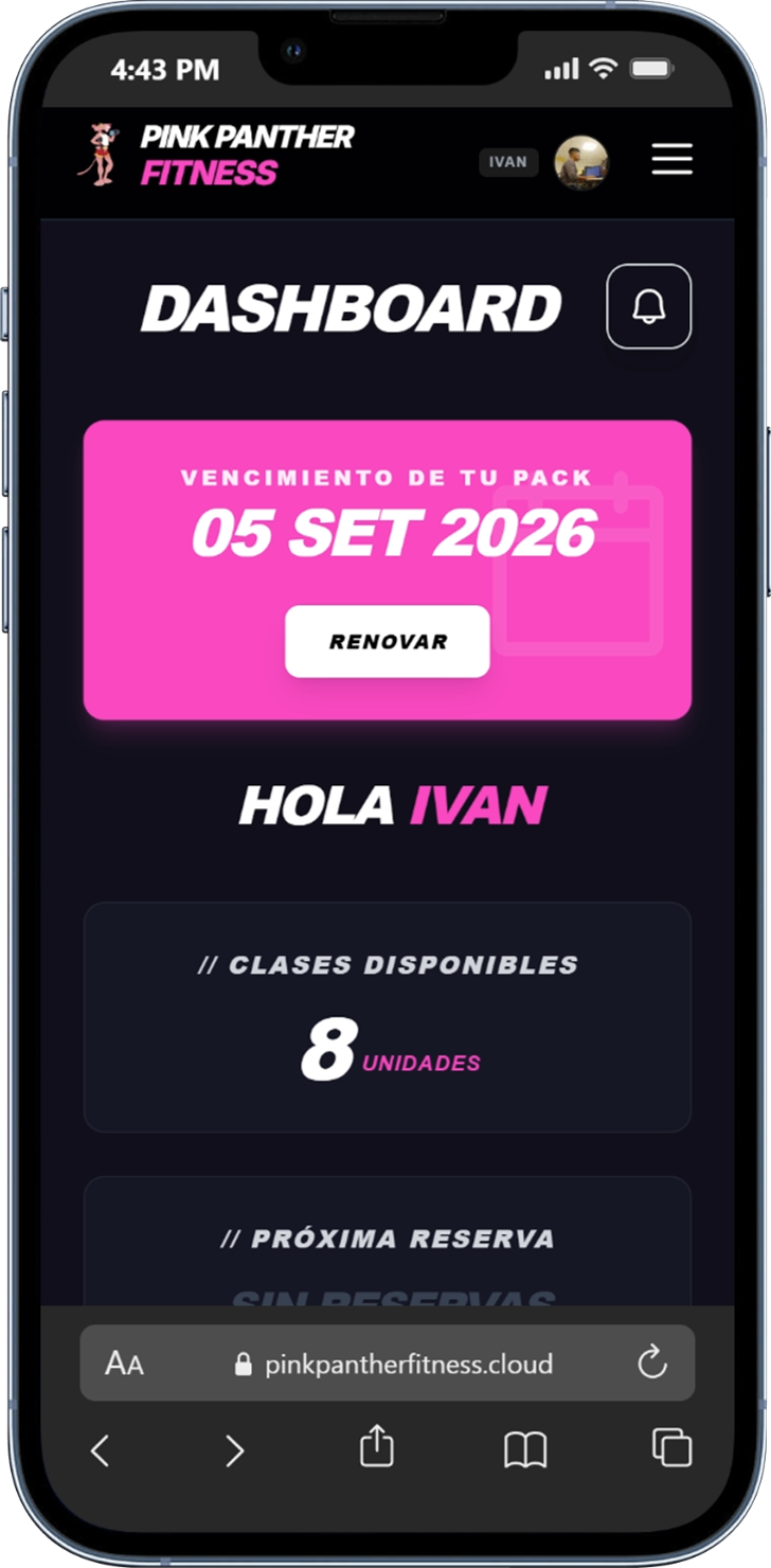 App Cliente Inicio